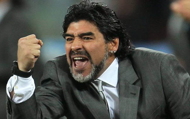 Diego Maradona devient président d’un club biélorusse Diego