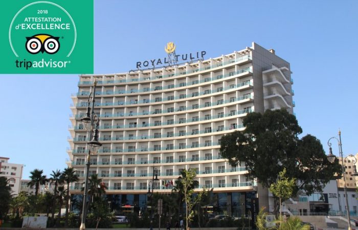 Le Royal Tulip City Center Tanger récompensé de l’Attestation d’excellence 2018 de TripAdvisor Royal Tulip City