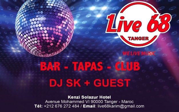 Bar-Tapas-Club Live 68 pour réussir votre Réveillon Bar-Tapas-Club Live 68