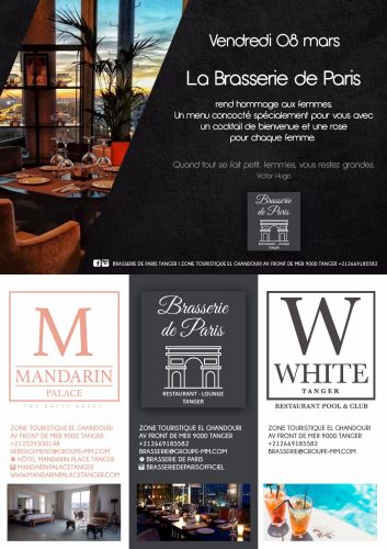 Women’s Day au Mandarin Palace – Exceptionnel rendez-vous Mandarin palace