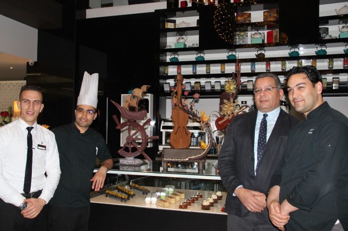 Royal Tulip City Center Tanger – Sculptures chocolatées pour Pâques chocolatées