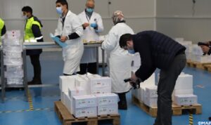 Lancement distribution vaccin ant-Covid