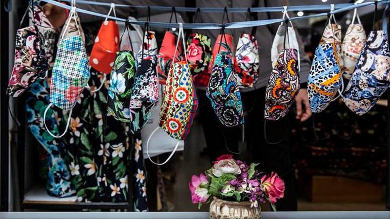 masques en tissu interdits