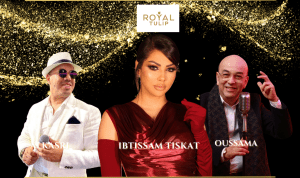 Célébration du Réveillon de Nouvel An à l’hôtel Royal Tulip – Une soirée inoubliable avec Ibtissam Tiskat, Oussama Abdedaim et Abdelwahed Al Kasri Célébration du