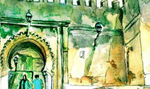 Couverture du guide Mon Livret du Nord du Maroc intitulé "Tanger mémoire d'une ville éternelle", présentant le patrimoine et l’histoire de Tanger.