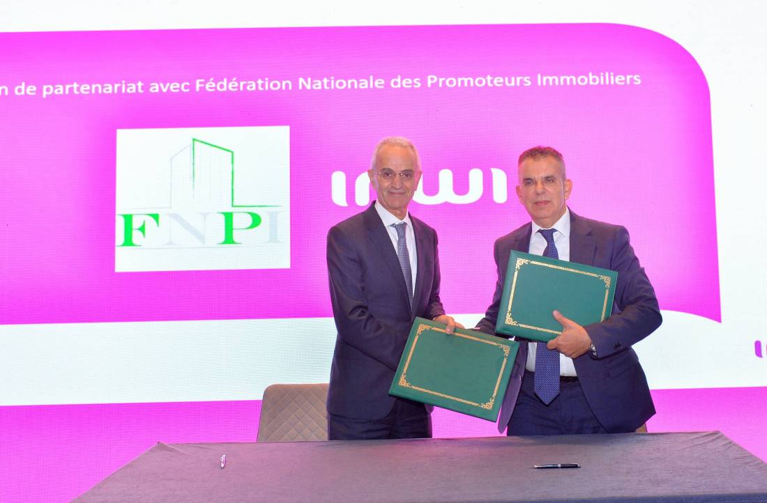 Signature d’une convention avec la FNPI lors de la 1ère édition de La Caravane de la Fibre Optique