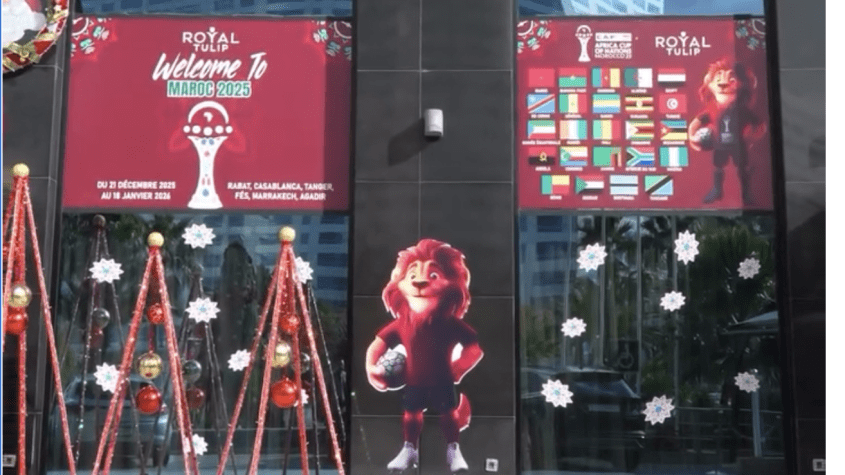 Le Royal Tulip City Center Tanger un des établissements touristiques à Tanger fier d'accueillir pour la CAN et le Réveillon