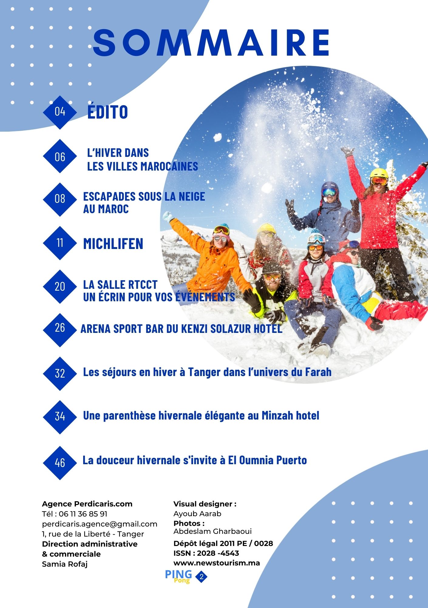 Illustration de la saison hivernale de Mon Livret du Nord du Maroc