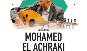 Le récital de oud de Mohamed El Achraki au Théâtre Riad Sultan à Tanger avec ambiance musicale orientale