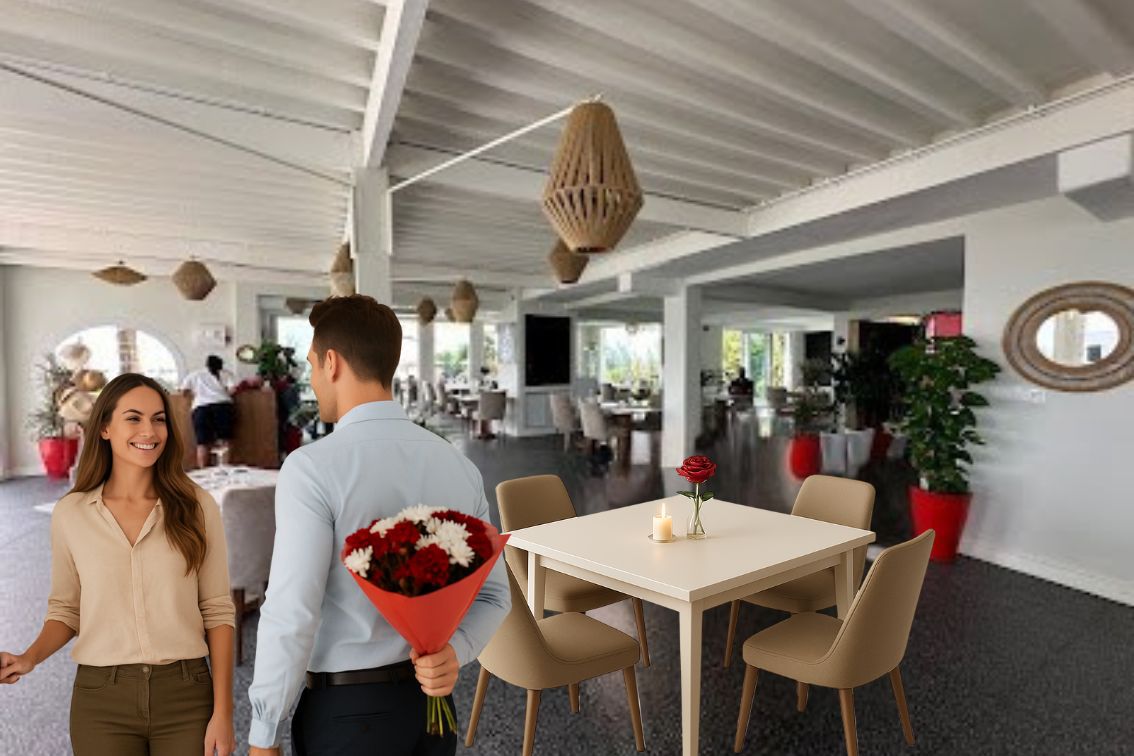 Dîner romantique dans l’un des lieux de rêve à Tanger, KD.Signature by La Piscine