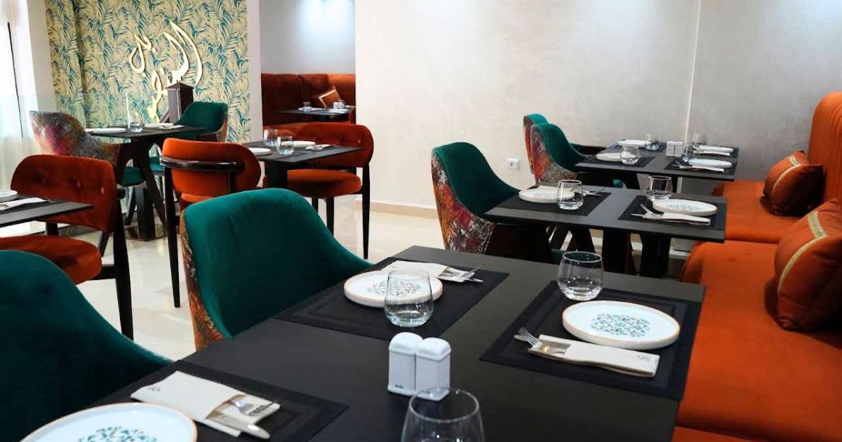 Intérieur de Bab El Mansour, un nouveau restaurant pour découvrir la cuisine marocaine authentique