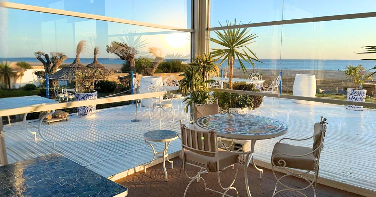 Restaurant l'Océan à Tanger en bord de mer à Sidi Kacem