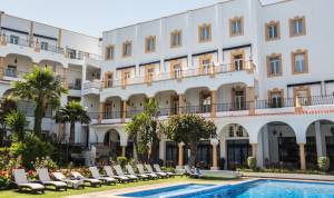 El Minzah Tanger vue sur piscine et jardin andalou