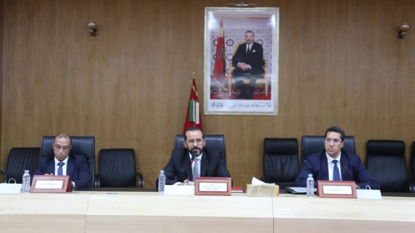 L'équipe de l'ONMT réunis aux côtés du Conseil Régional du Tourisme à la ville de Dakhla