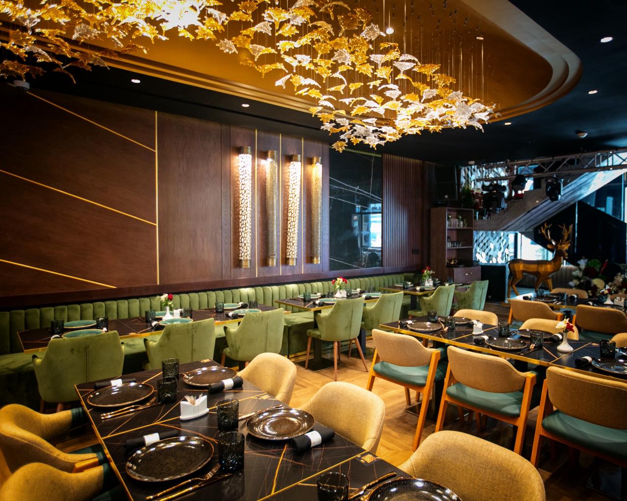 Salle principale du restaurant La Tocana